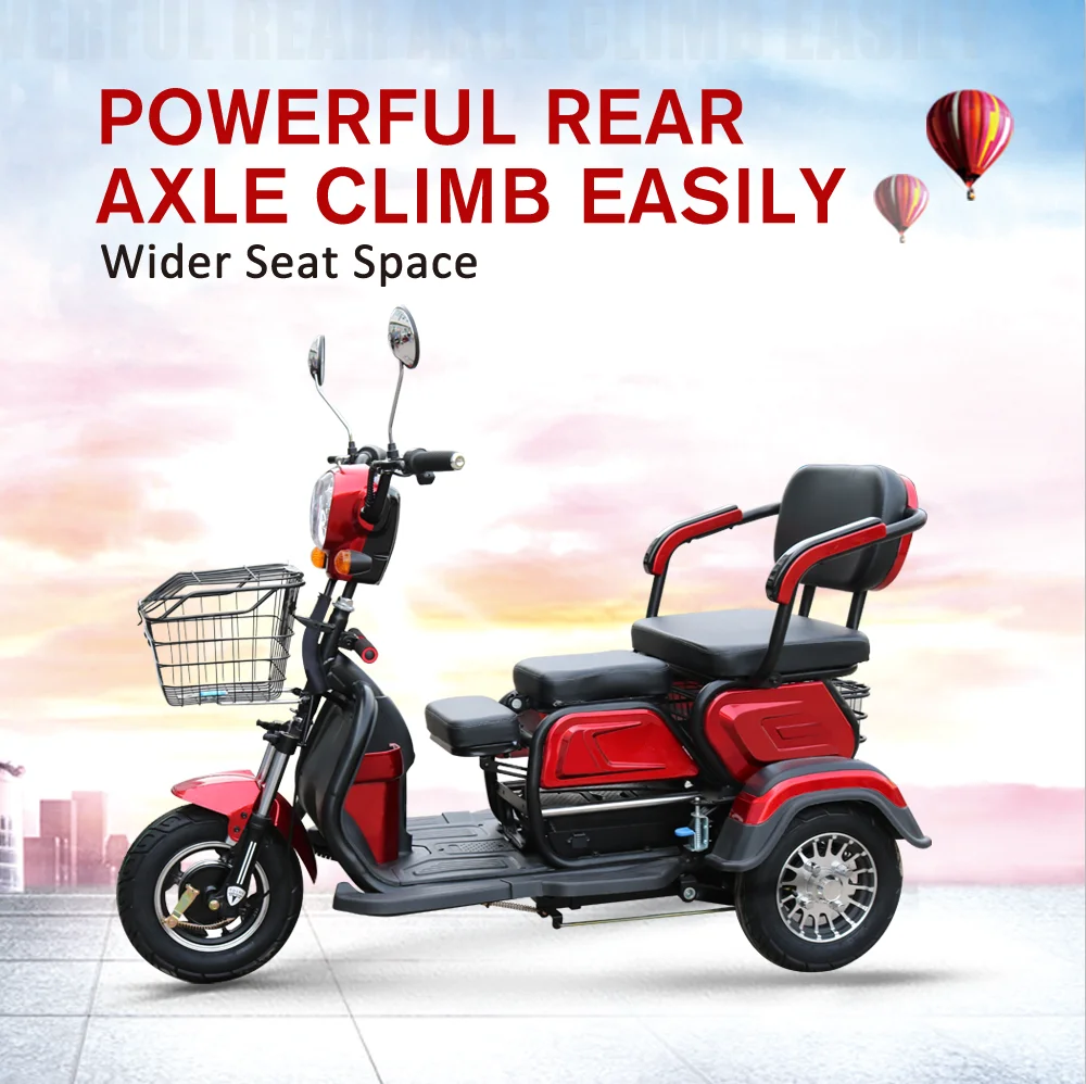 High Quality Cheap Mobile Tricycles Disabled Adult Passenger Electric Tricycle