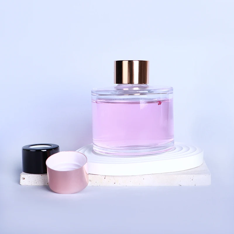 RTS  stock item cheap price empty custom reed diffuser aroma glass  bottles and packaging with cane