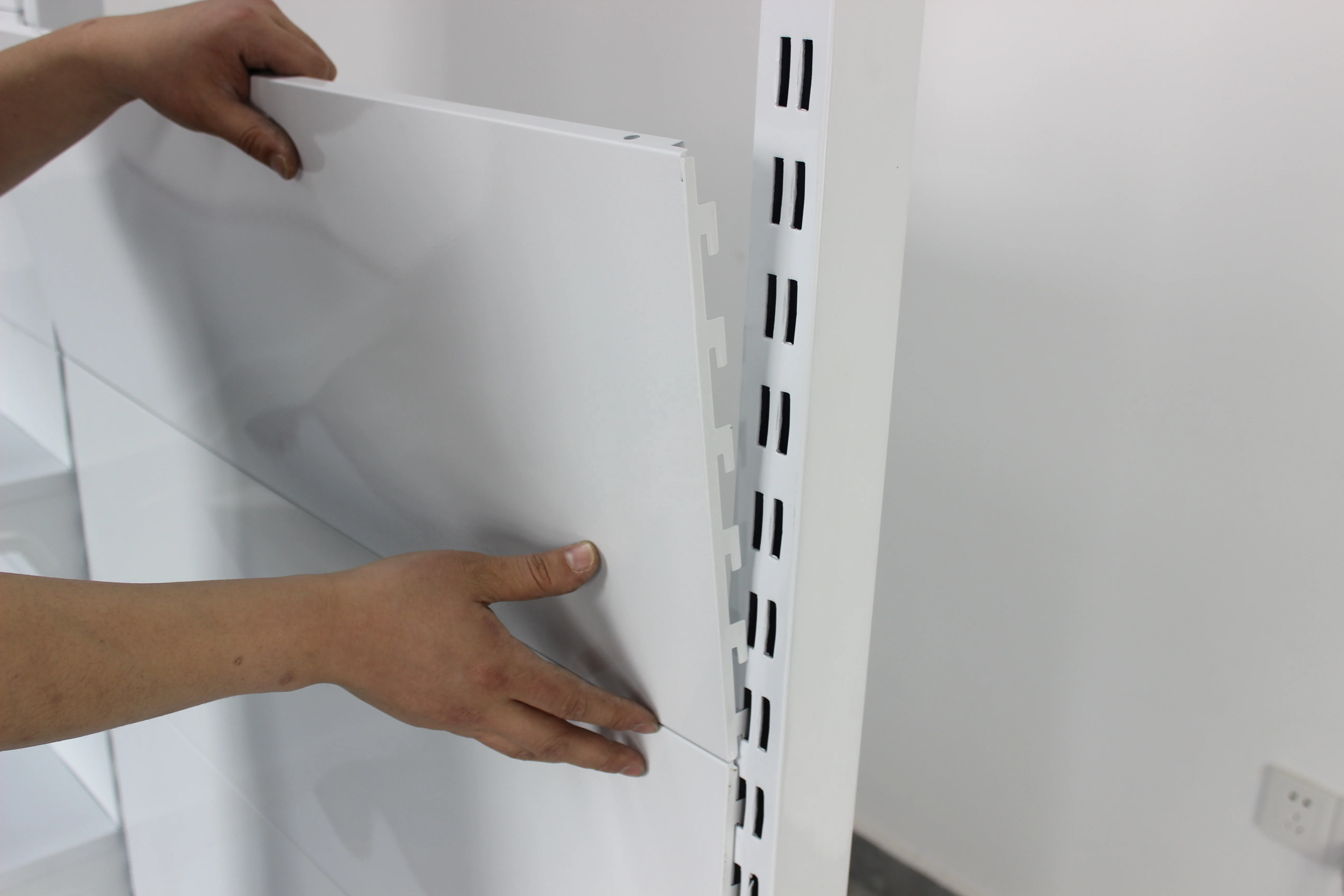 Factory Direct Sale Excellent Quality Heavy Duty Rack Supermarket Steel Metal Shelf Display For Sale