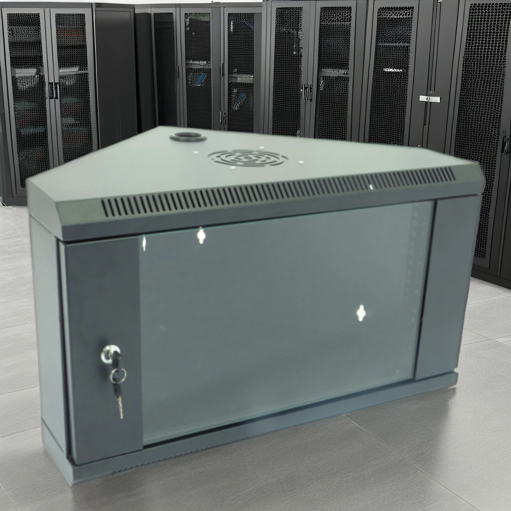 Versatile 42U Customized Triangle Server Rack Enhanced Equipment Support for Network Cabinet Server Cabinets in Stock