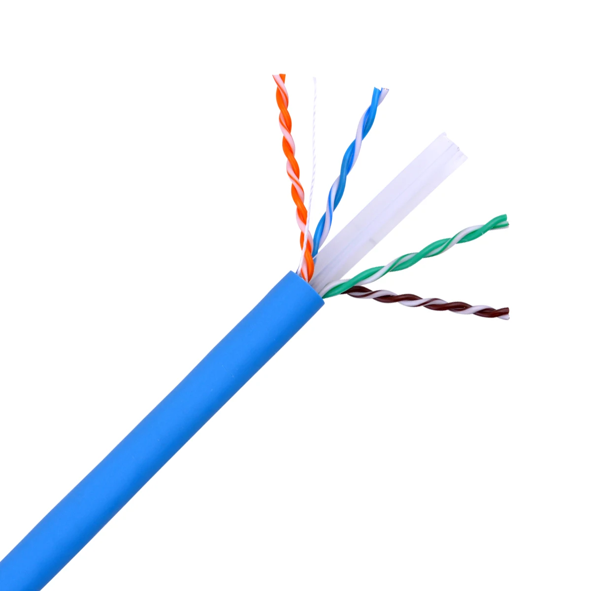 Exact Cables Outdoor Indoor Shielded UTP Cat 6 Cable  23 AWG Cat6a Cat 6 Cat6e SFTP Ethernet lan Cable for Internet