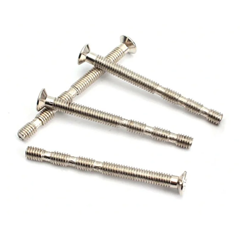Bamboo Shape Screw Connecting Bolts Stainless Steel Snap Break Off Screw for Excellent Joints Door Handle