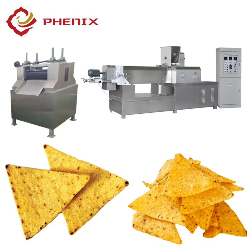 Doritos Bugles Nachos Production Line Triangle Chips Snack Food Making Machines bugles snacks food machines