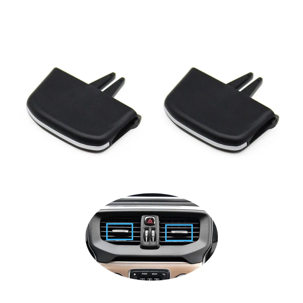 Car Front Air Conditioning AC Vent Grille Outlet Slider Tab Clip Repair Kit For Volvo S60 V60 V40 2011 2012 2013 2014 2015 2016