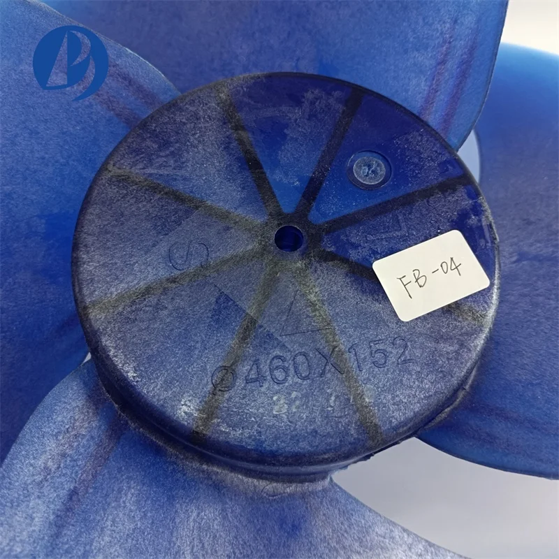 Factory wholesale price Fan blade   the material is ABS blue Air Conditioning Parts Refrigeration Parts