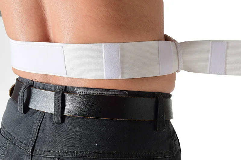 Adjustable Ostomy Belt Waist Brace Prevent Wear Abdominal Belt Binder Stomach Strap Placement of drainage tube connector