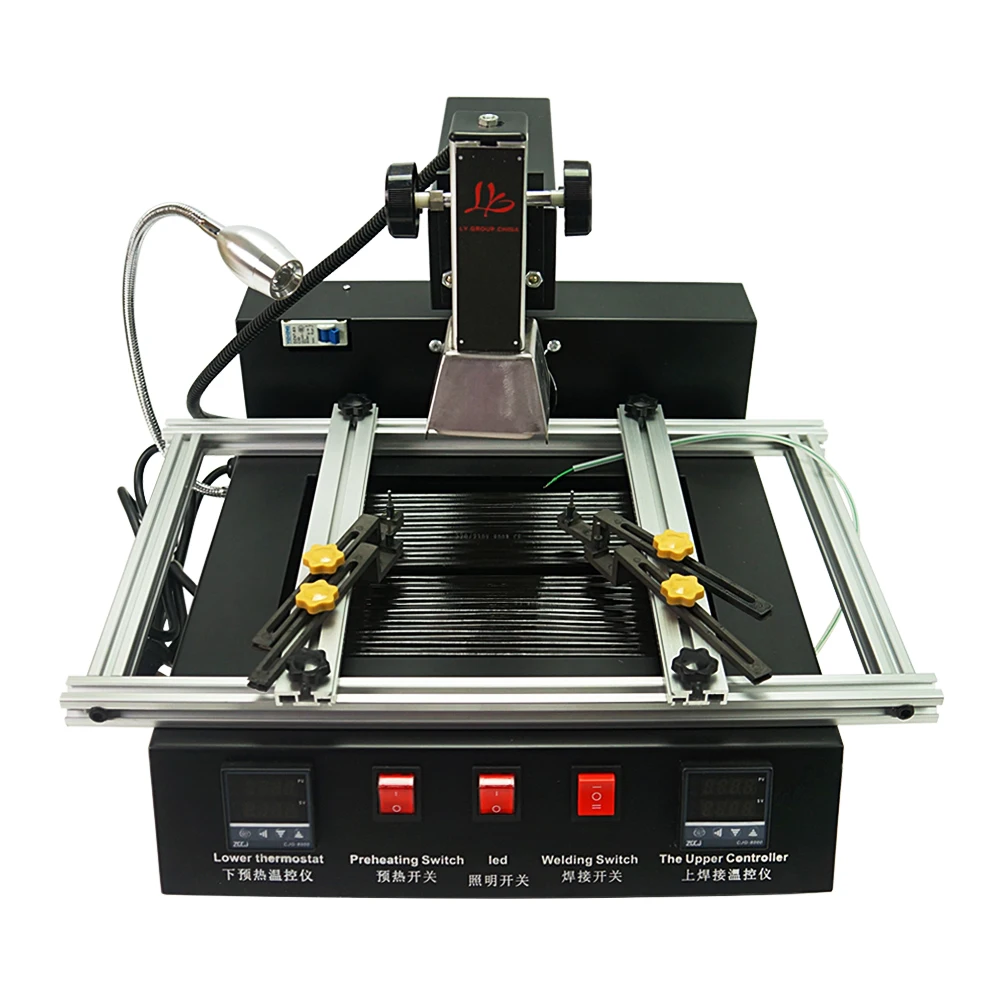 LY M770R Bga Soldering Rework Station M770 IR Soldering Machine for Repairing Xbox Ps3 Ps4 Game Board Laptop with Reballing Kit