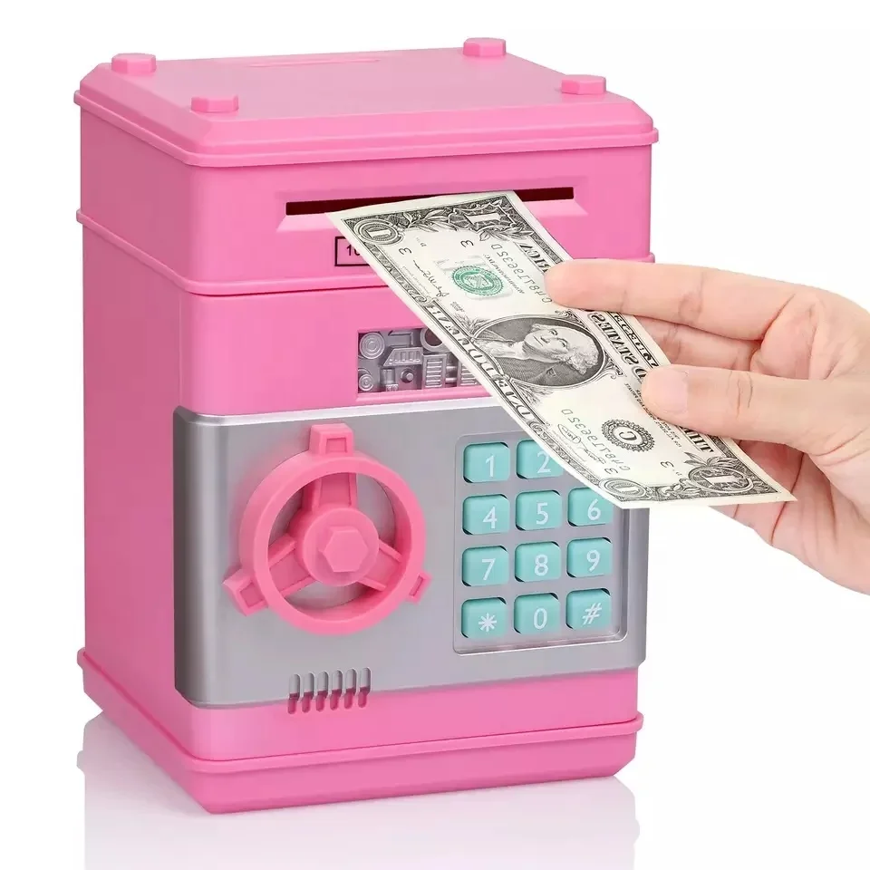 New educational toys electronic with password music cash box money money savings box money saving box for kids