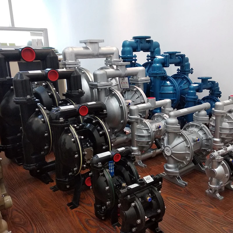 It Is a Diaphragm Pump With Compressed Air As the Power Source and the Pump Body Is Mainly Made of Aluminum Alloy Material