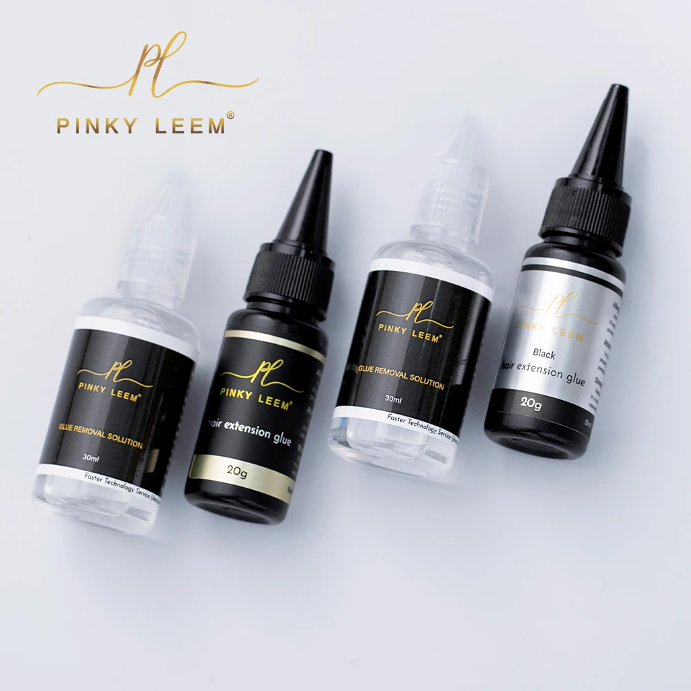 Pinky Leem Custom LOGO Latest Humain Hair Extension Tool 10d Hair Extension Keratin Fusion Hair Extensions Tools