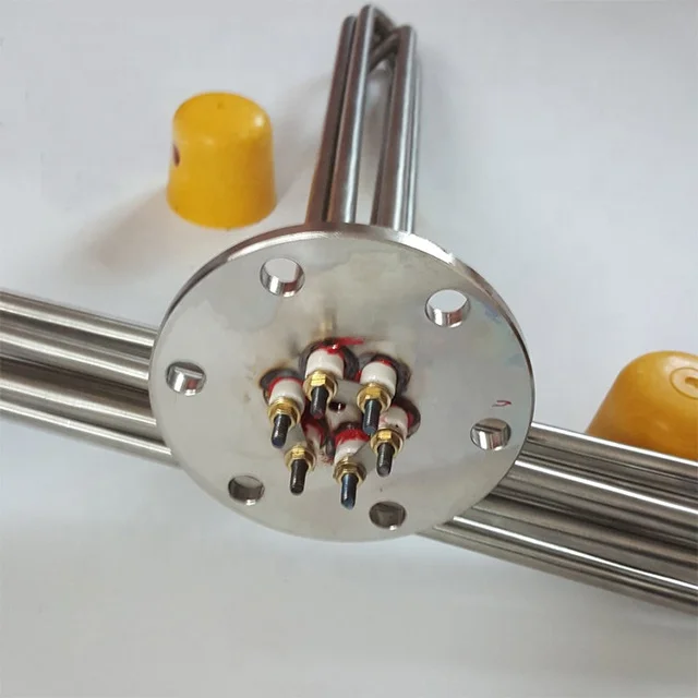 Гайка замок кипятильник фланца подключаемого модуля фланец электрическая нагревательная труба для материал нагрева