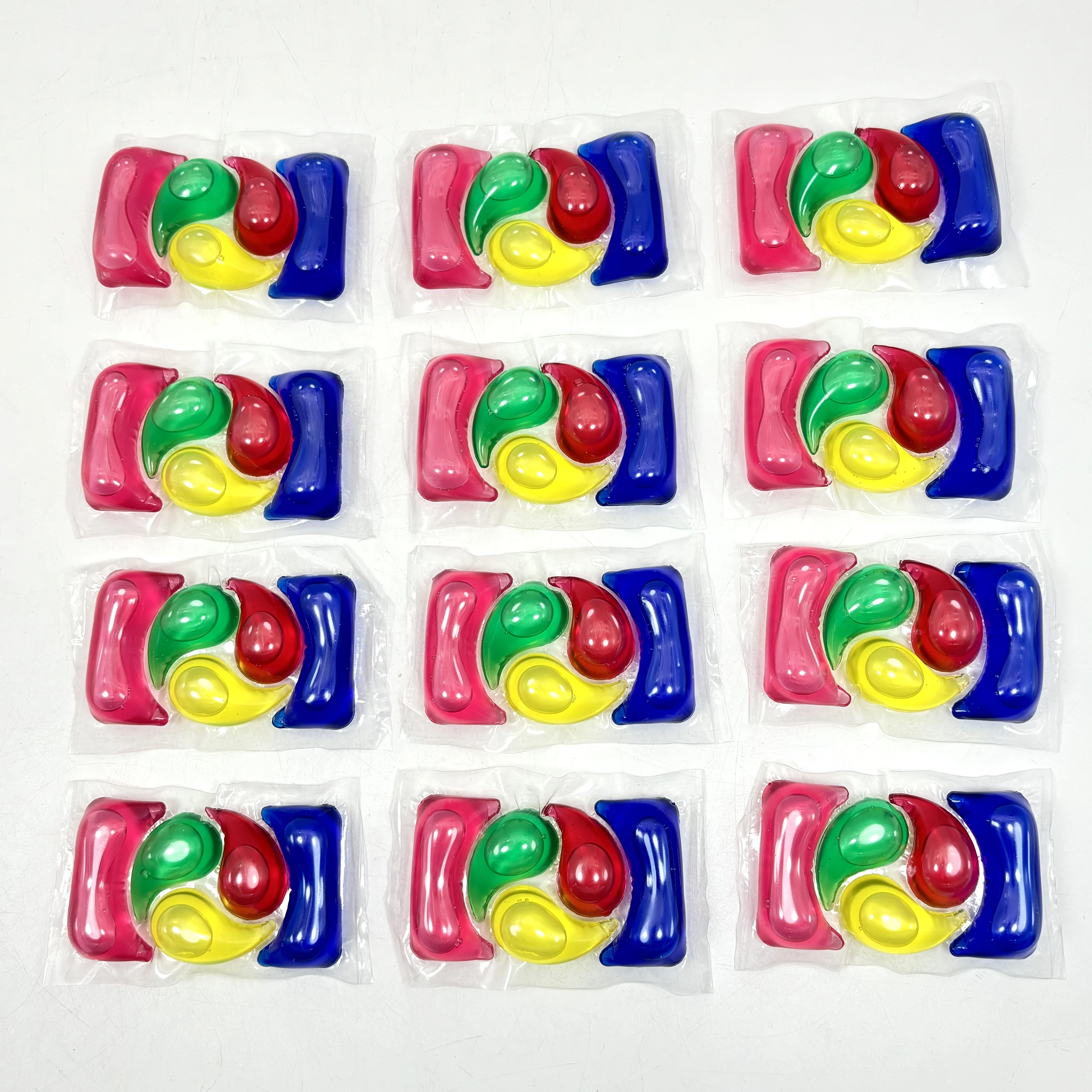 OEM 3 in 1 Liquid Gel Ball Capsules Laundry Pods Detergent Soap Pacs