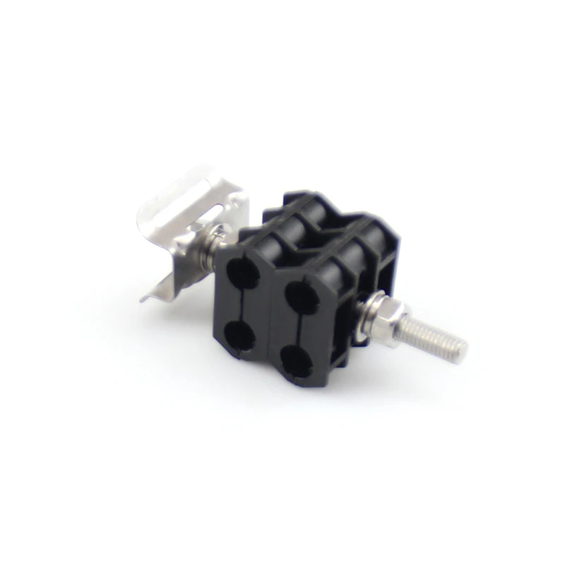 telecommunication passivated surface treatment china rf twin coaxial superflex smooth cable feeder clamp for telecom industry