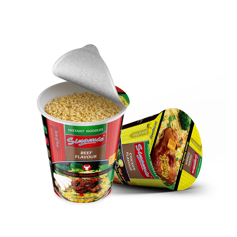 [SINOMIE] Wholesale 65g Low Price Cup Ramen Noodles Soup Chinese Cup Instant Noodles