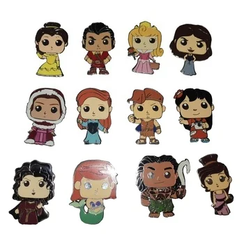 Custom Brooches Lapel Pin Badges Strawberry Watermelon Pear Cat Enamel Pin Funny Jewelry Gift for Kids Friends