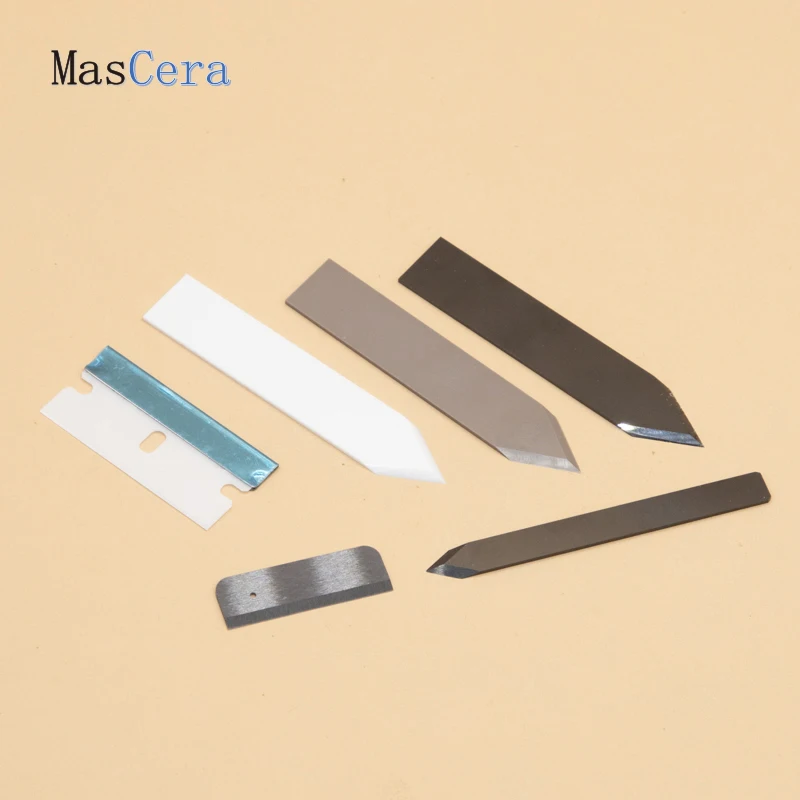 Rotary / Circle / Octagon Shape Zirconia ZrO2 Ceramic Blades / Cutters for Fabric Cutting