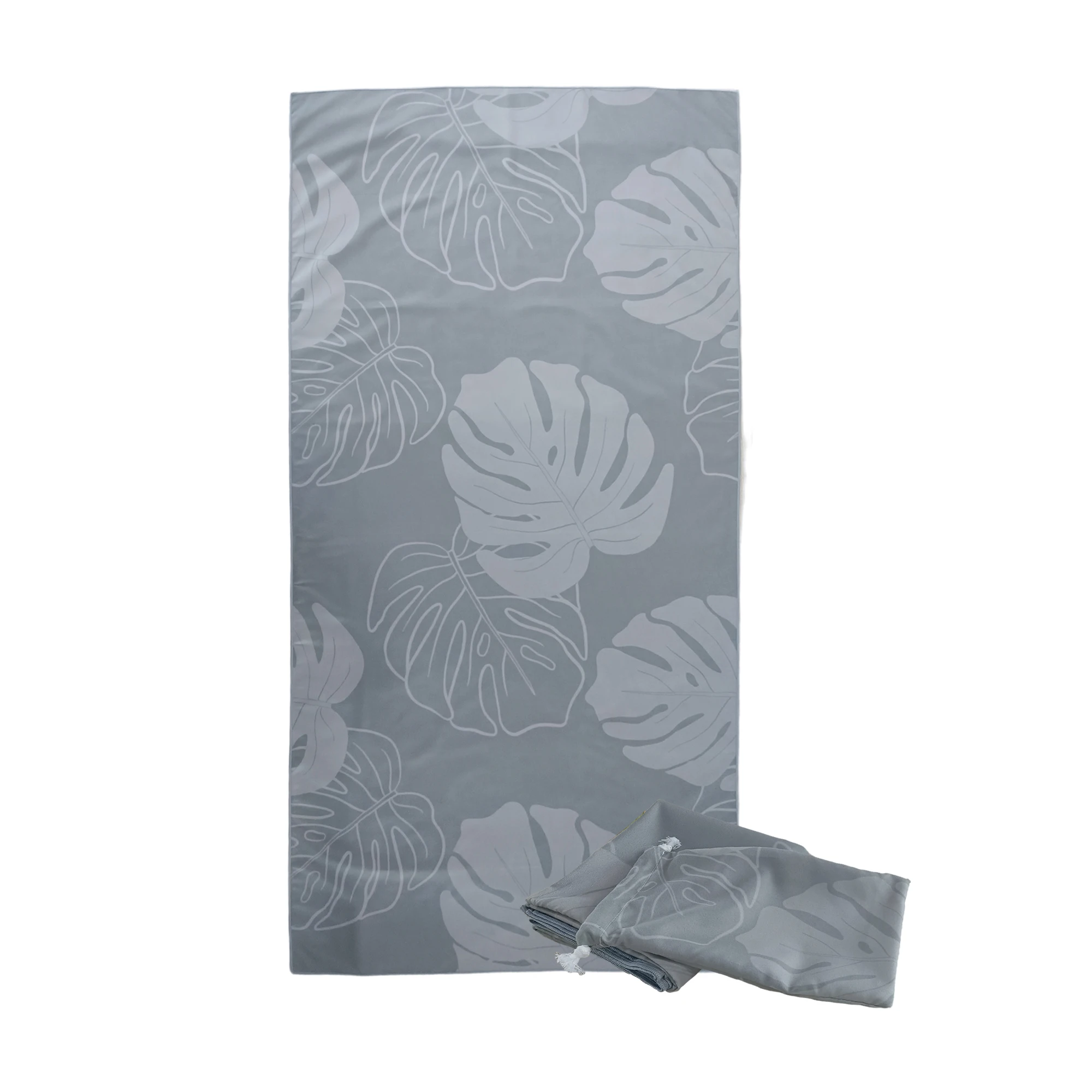 Free Design And Sample Customized Logo Printed Quick Drying Sand Free Swimming Bath Microfiber Beach Towel