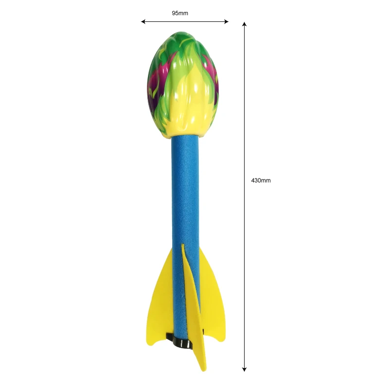 High quality promotional missile rocket dart pu foam Finger rockets toy