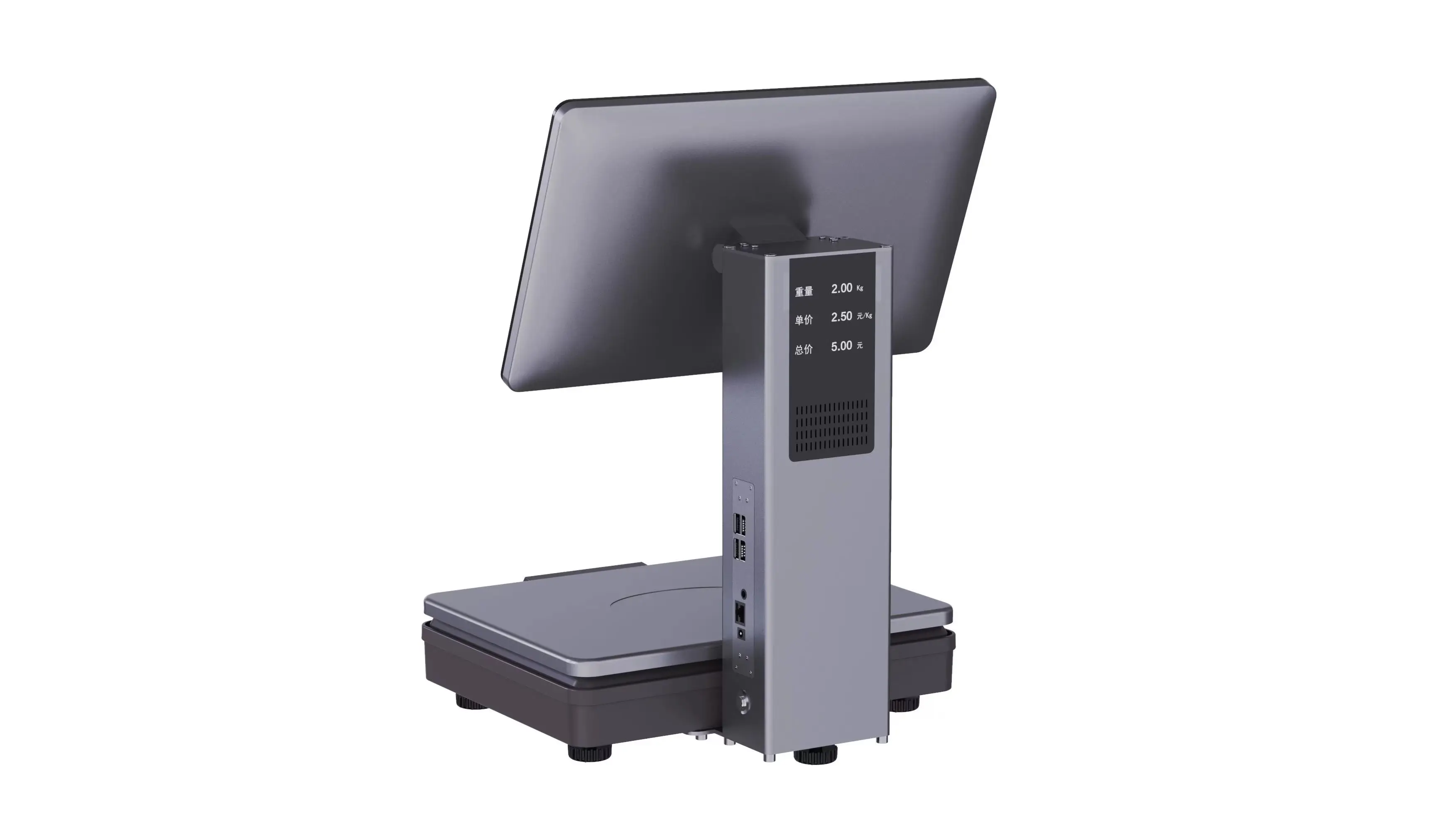 Gmaii 2022 new factory android pos system scale smart pos weighing scale fruit shop pos scale for supermarket