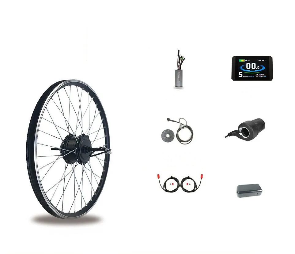 Mountain Bike/folding bike modified electric Bike conversion Kit 48V750W rear drive gyrorotor motor LCD8H meter