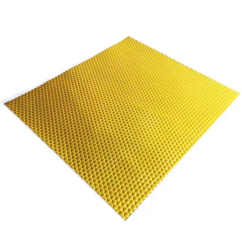 Factory Car Sound Deadening Self-adhesive Mat Aluminum Butyl Damping Sheet Acoustic Panel Soundproof Material Sound Insulation