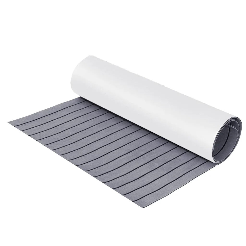 Ocean Sport DIY yacht EVA Foam Faux Teak Sheet Boat Yacht Synthetic Teak Decking for Marine Flooring 6mm