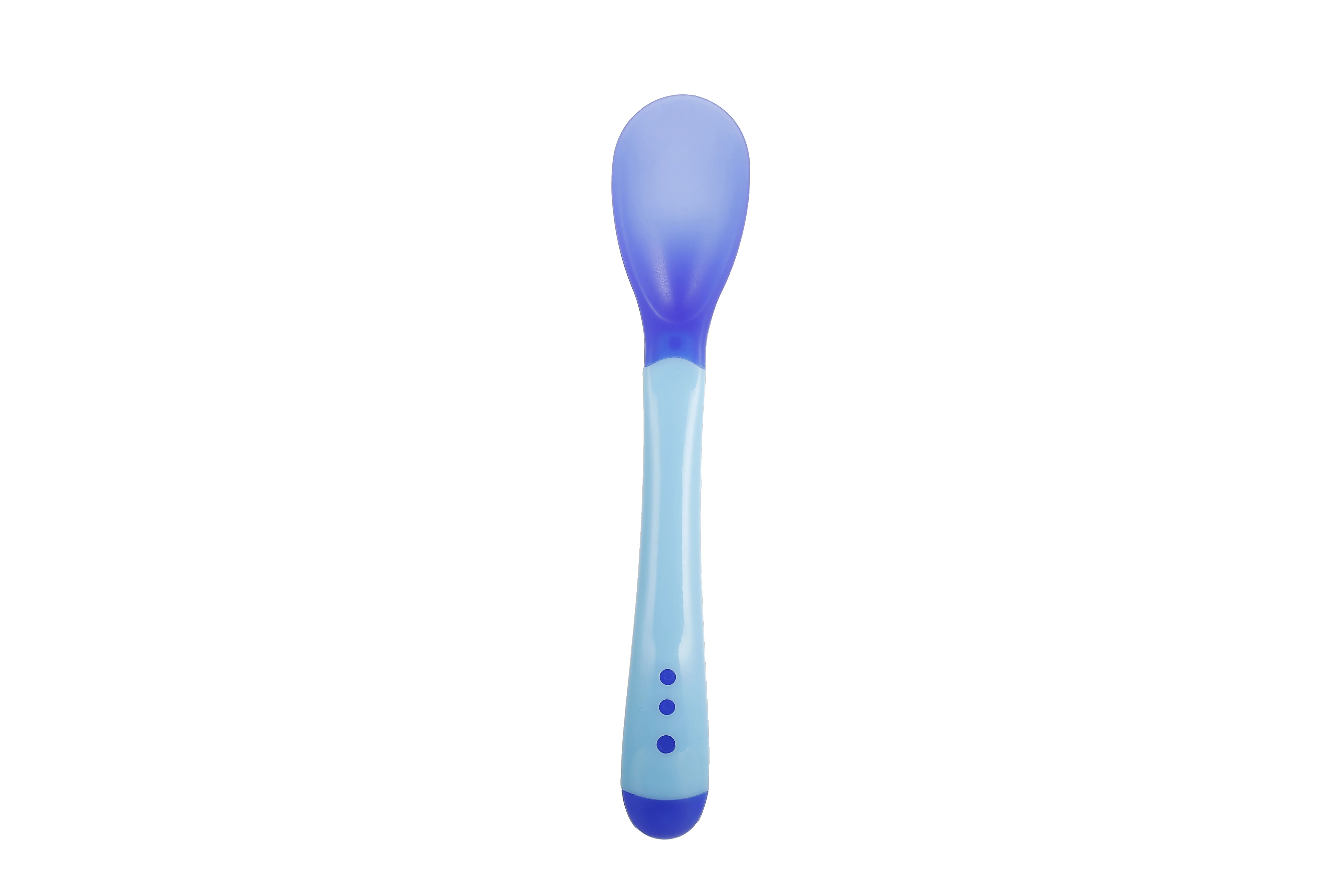 High Quality Temperature Color Changing Silicone Baby Spoons, Silicone Rubber Spoon
