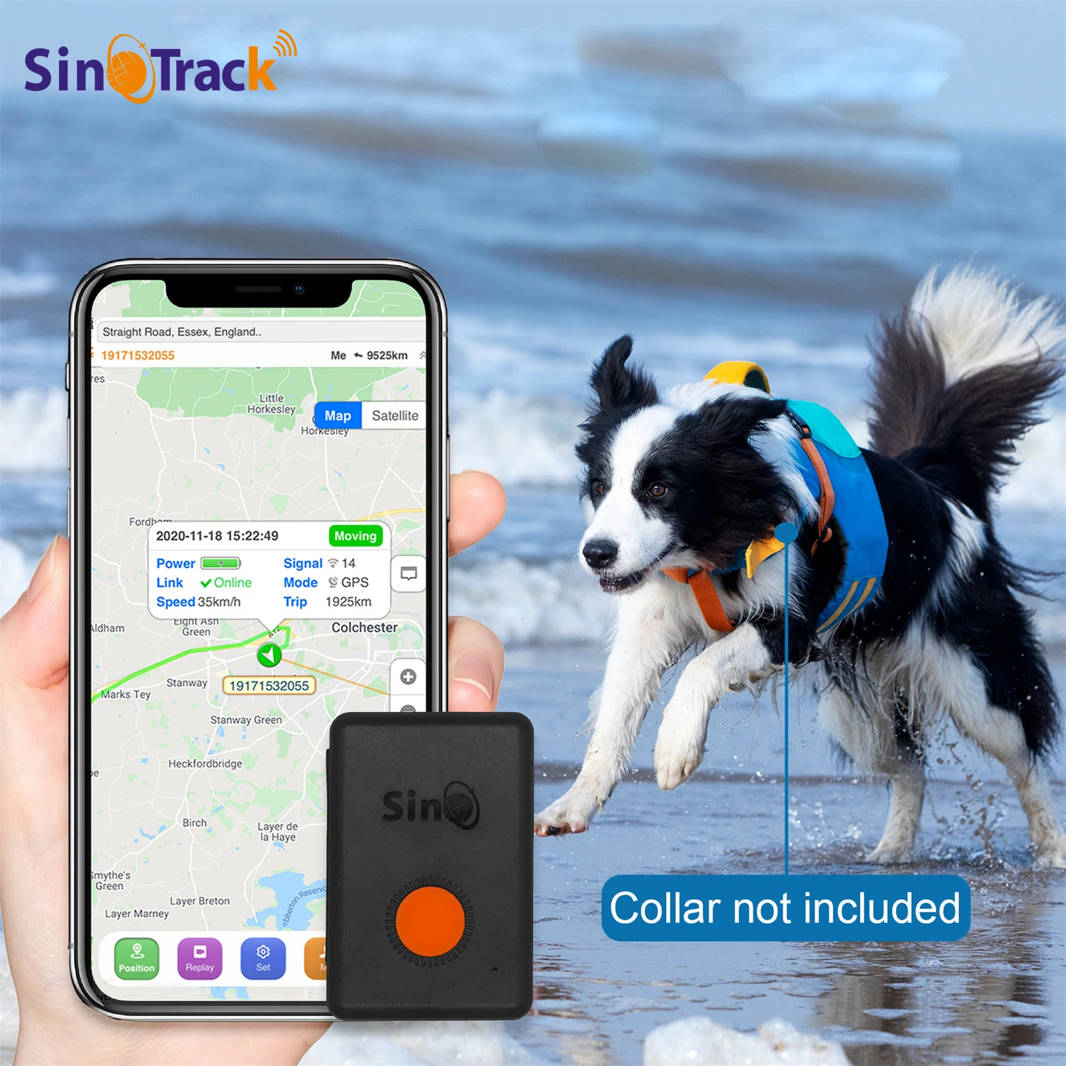 NEW Arrival SinoTtack ST-904 Waterproof Mini Car Tracker For Kids Pet Vehicle GSM GPS Tracking Device With SOS Botton