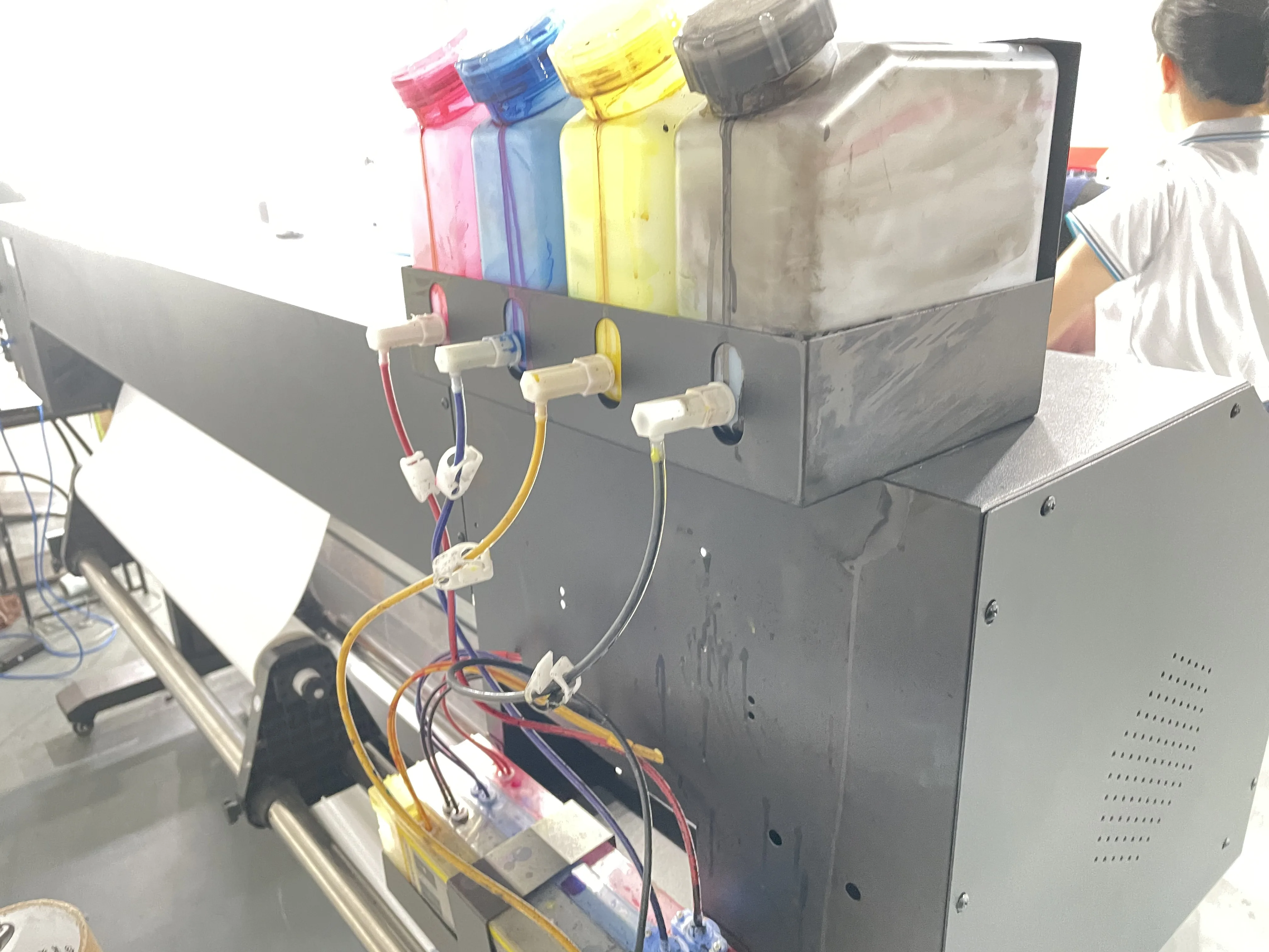 EJET high end cheap price 1.3m 1.6m 1.9m 2.5m 3.2m plotter with i3200/dx11/xp600/dx5/dx7 head outdoor inkjet eco solvent printer