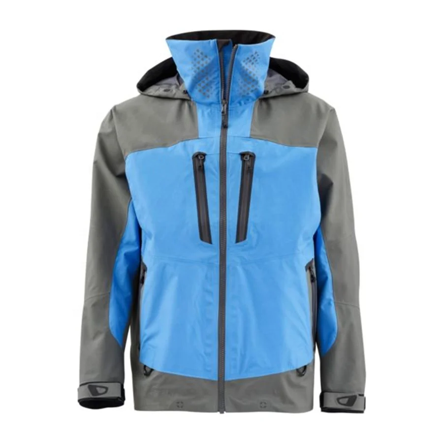 Outdoor Rugged Wet Weather UV Breathable Waterproof Fishing Clothes Wading Jacket for men