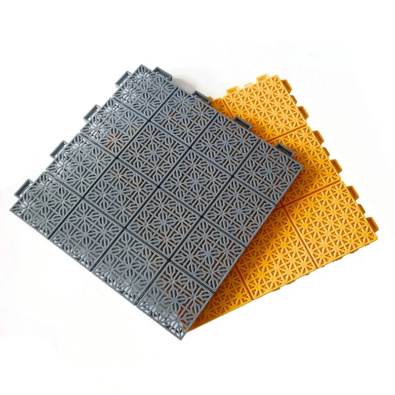 Interlocking Modular Polypropylene Plastic Floor Tiles for Basketball Sports Flooring-Readying for Interconnected Play