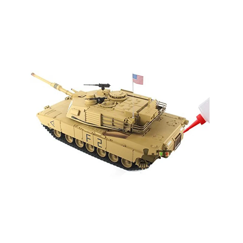 Henglong M1A2 Abrams 3918-1 металлический Радиоуправляемый бак модель радиоуправляемого резервуара Tik Tok