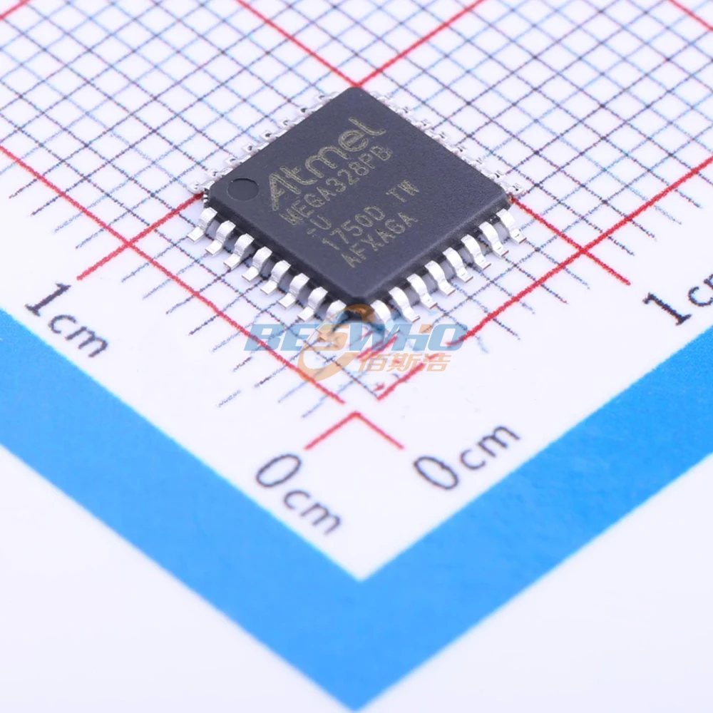 Электронные компоненты ATMEGA328PB-AU IC MCU 8BIT 32KB флэш-32-TQFP микроконтроллеры микросхема ATMEGA328