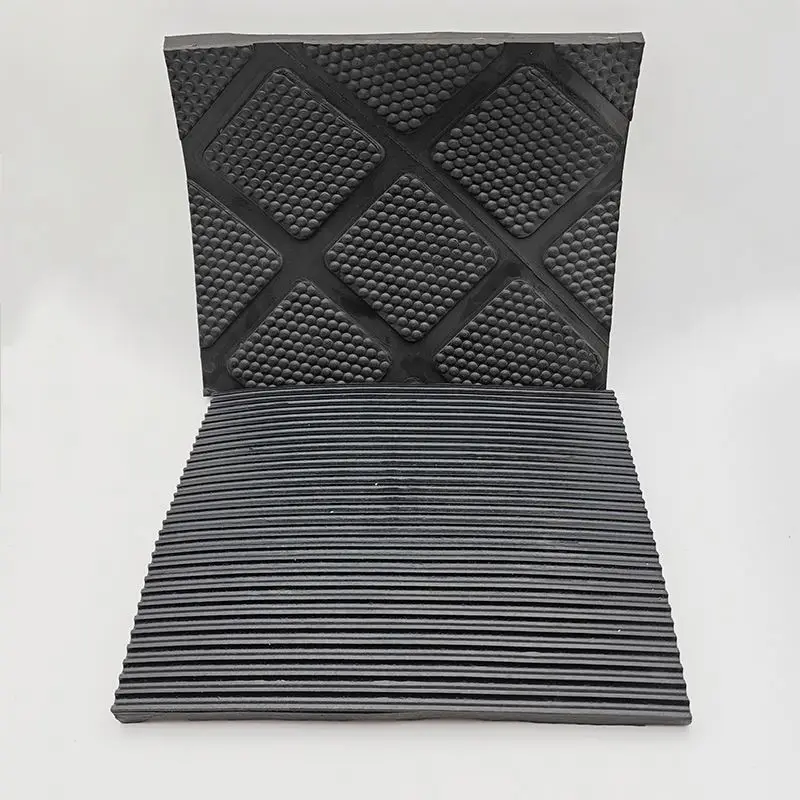 New Rubber Stall Mats Textured Bottom Surface For Livestock 4X 6 Foot Straight Edge Horse Stall Mats