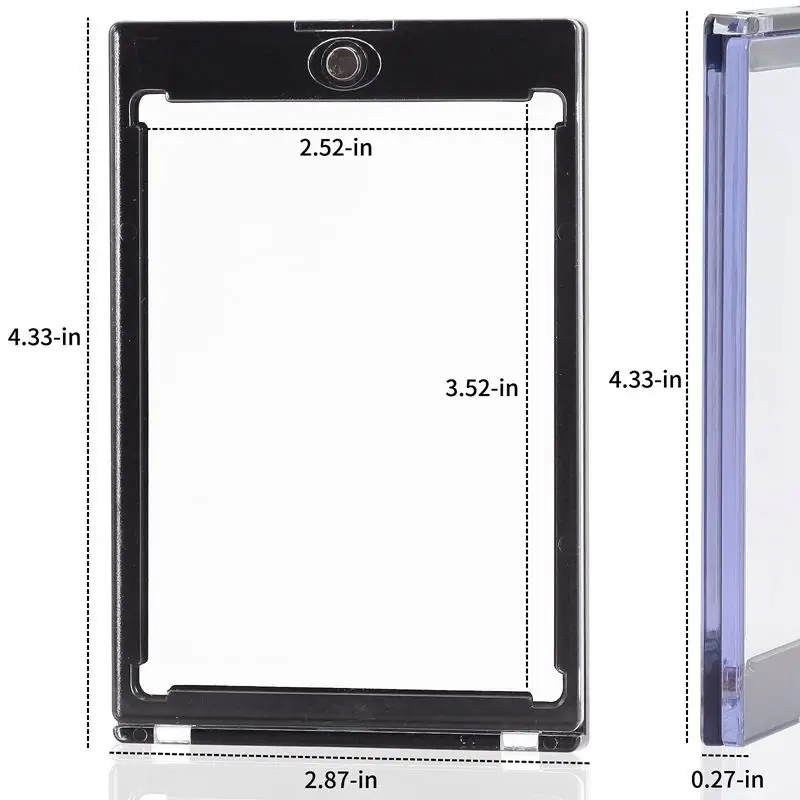 35pt Wholesale One Touch Ultra Uv Protection Pro Magnetic Card Holder 35pt Trading Sports Baseball Card Holder