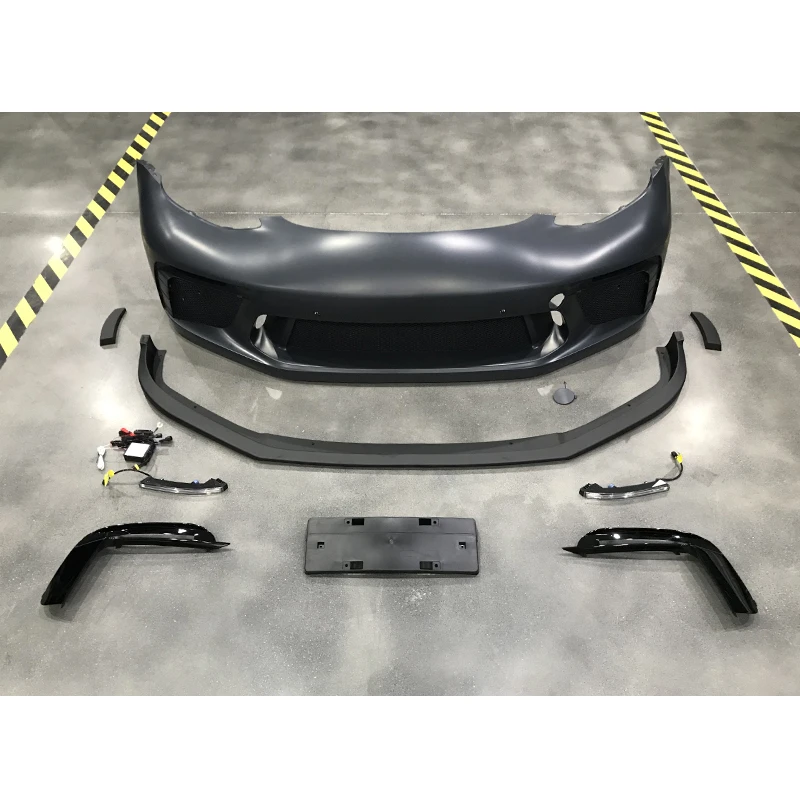 Model-3 Front Bumper Facelift Tuning Parts Car Bumper Kit for Tesla 2017-2019 Auto