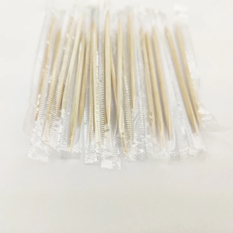 Free Sample Factory Wholesale High Quality Biodegradable Toothpicks Custom Bamboo Flat Wooden Toothpicks
