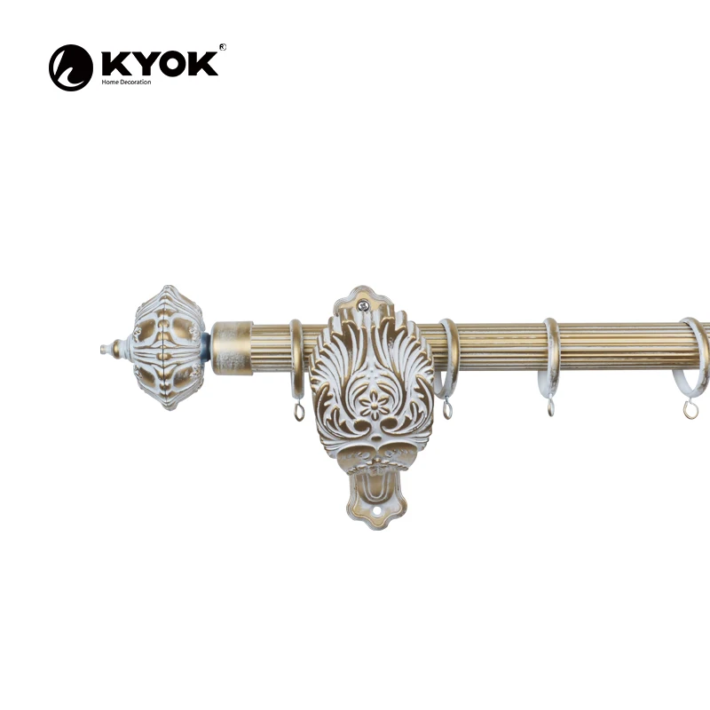 High Quality Stainless Steel for Curtain Rod Tower Curtain Hardware Accessory Modern Crystal Curtain Finials for Living Room