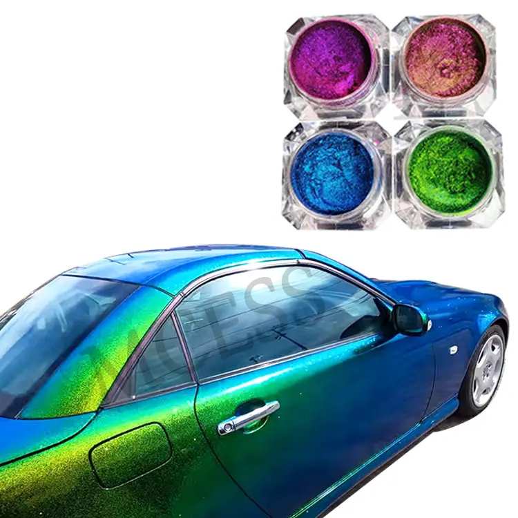 Brand MCESS Factory Wholesale odorless spray car glass paint nigh pigmented mica powder pigments for car