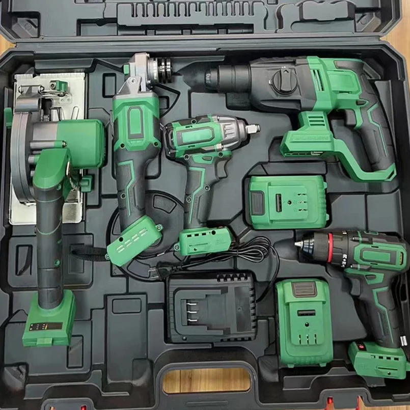 Tianhua Professional Wholesale Angle Grinder Brushless Motor Drilling Machine With 21 Volt Battery Cordless Drill Power Tool Set