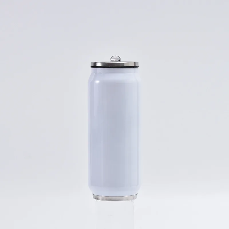 Creative stainless steel water bottle 500ml soda can insulation cup 304 vacuum insulation and cold insulation cup office