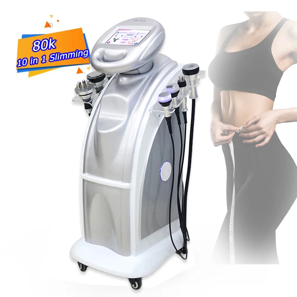 Nalanjiao Salon 5d 80k Lipo Body Slimming Skin Tightening Machine Vacuum-Fat-Loss Cavit Machine 6 7 9 10 In 1