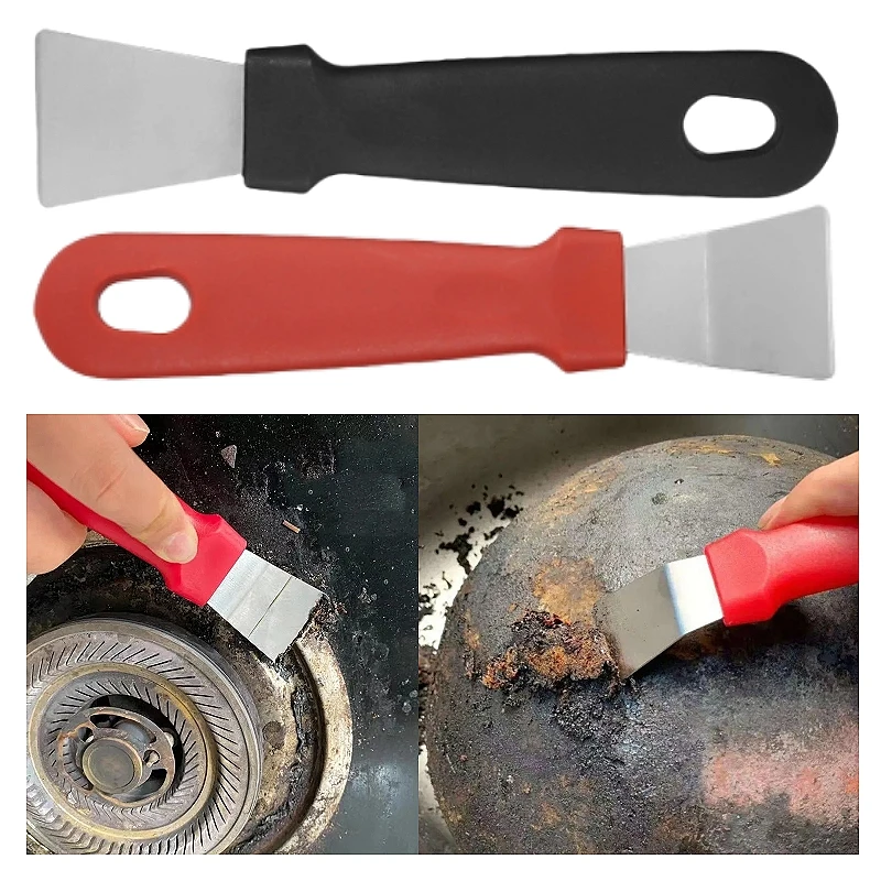 Multipurpose Kitchen Cleaning Spatula Scraper For Cleaning Oven Cooker Tools Utility Knife Kitchen Scraper Accessories
