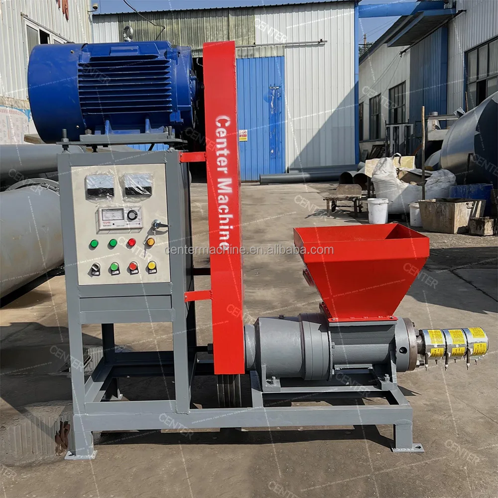 Easy To Install And To Maintain Rice Husk Sawdust Briquetting Machine