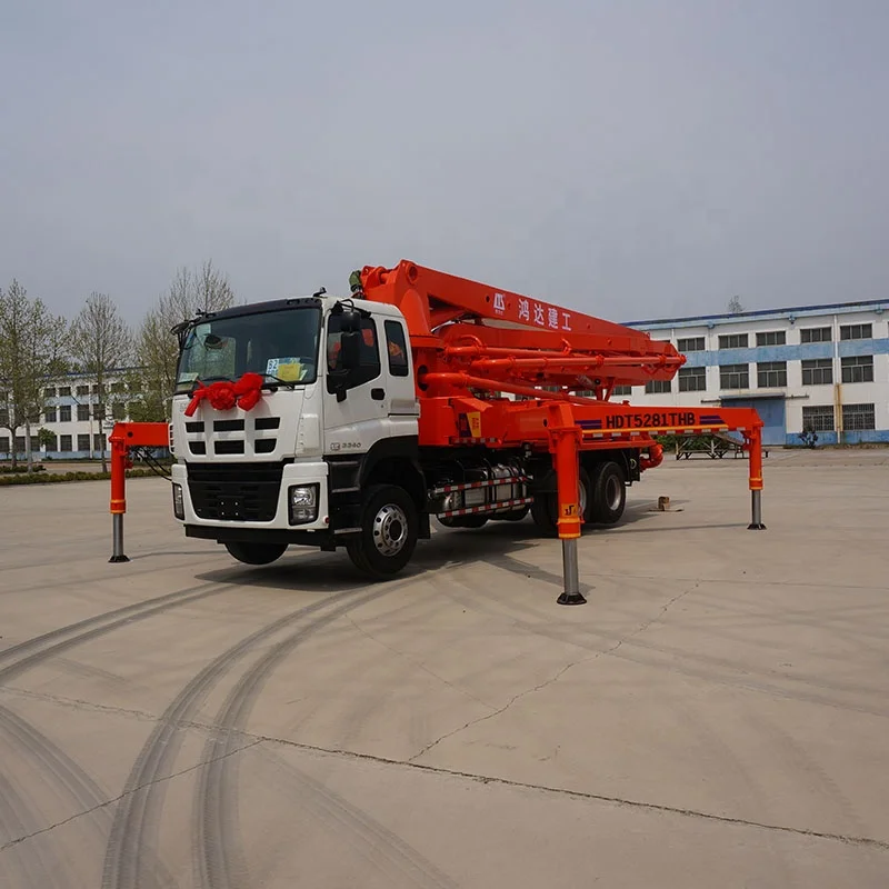 Hot sale Diesel Trucks price 25m concrete pump truck