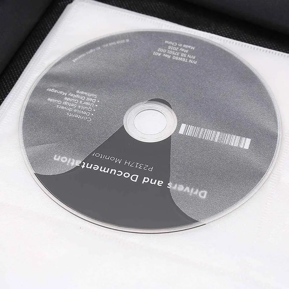 520 Слоты из искусственной кожи футляр для хранения CD DVD держатель переносного VCD бумажника альбом домашнего путешествия