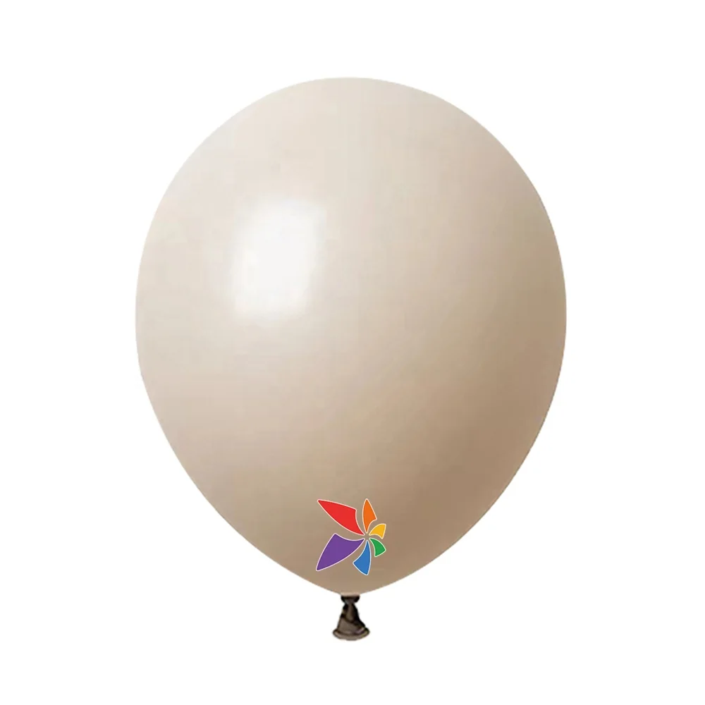 Cute Circle Decoration Globos Party Decoration Ballon 12 in Latex Retro Coffee Brown Avocado Green White Sand Beige Balloon