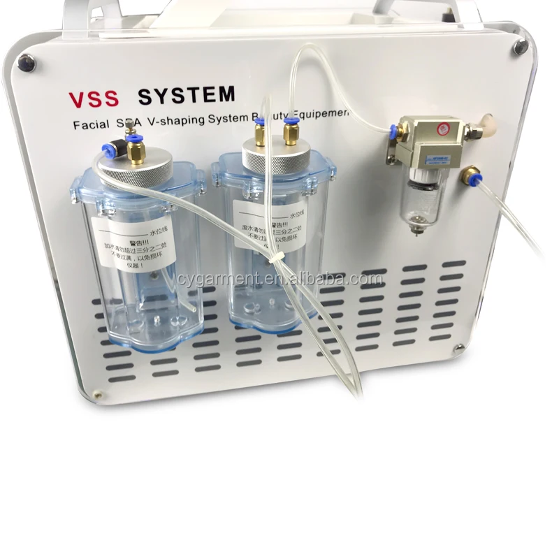 Water peel microdermabrasion hydro dermabrasion facial rf machine