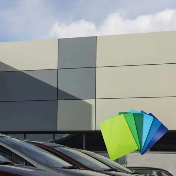 high quality of aluminum exterior siding panels acp acm sheet aluminum composite panels for construction