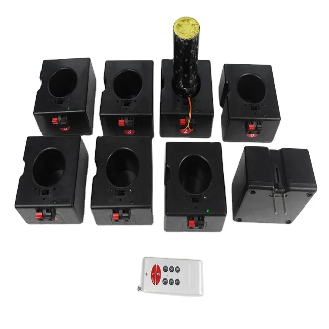 Hot Sale 8 Cues Rechargeable Remote Control Stage Indoor Fountains Firing System Fireworks